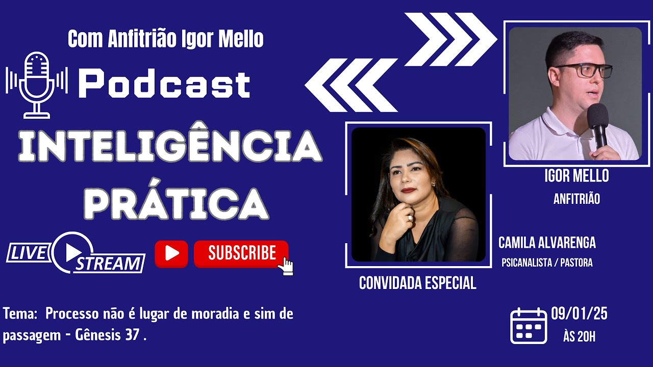 #Inteligência #Prática- Ep72-Camila Alvarenga - Processo é Lugar de Passagem e Não Moradia 09/01/25
