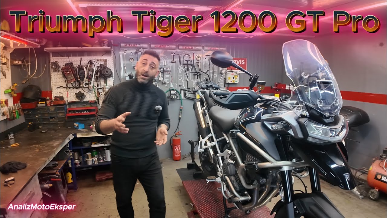 Triumph Tiger 1200 GT Pro Ortama Girdi Tutuldu Nefesleri // AnalizMotoEksper