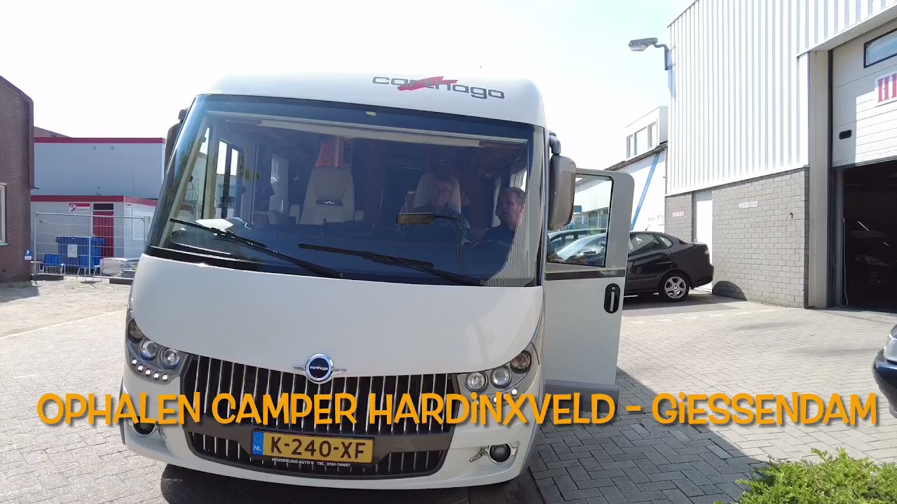 Ophalen onze nieuwe camper
