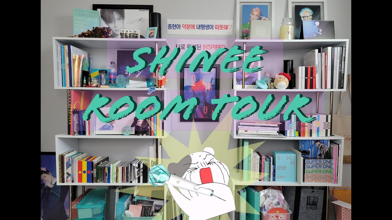 My SHINee Collection❤ Room Tour [Reupload] | Collect with Me!
