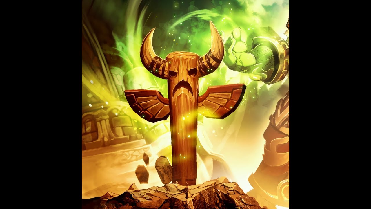 Hearthstone -  (Totem Shaman)  Players  (Get Slammed)  By The New  Badlands Expansion