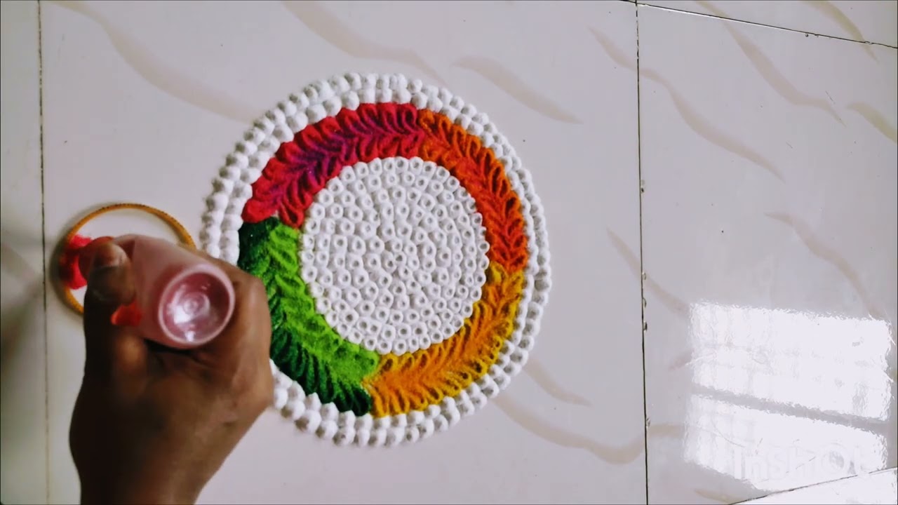 Special rangoli#rangoli