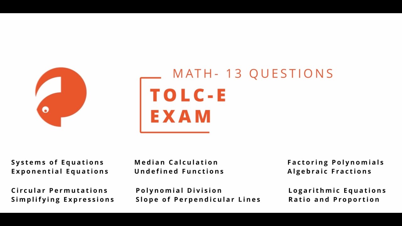 tolc e mock exam math