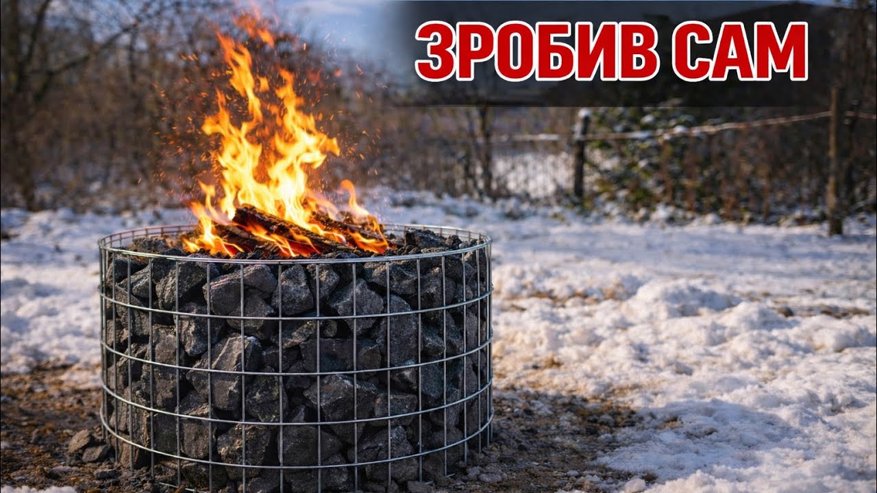 Найкращий варіант для ДАЧІ. Кострище за копійки