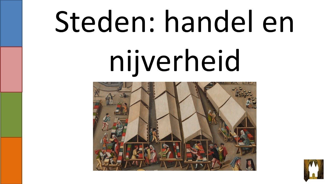 OUDE VIDEO!!! 4.  Steden: handel en nijverheid