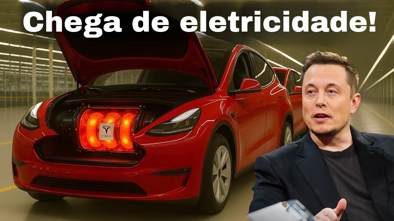 O novo motor de Elon Musk acaba de abalar o mundo dos veículos elétricos!