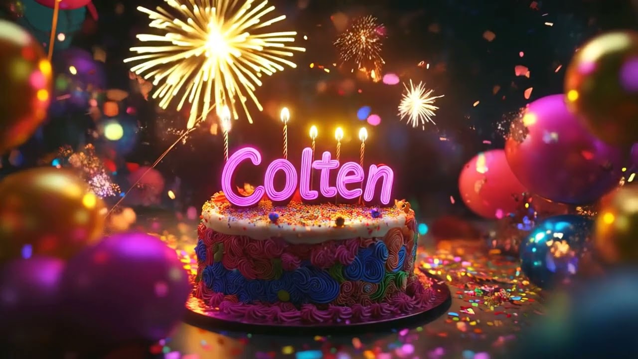 Happy Birthday Colten - Special Birthday Song Remix, Best Wishes & Greetings