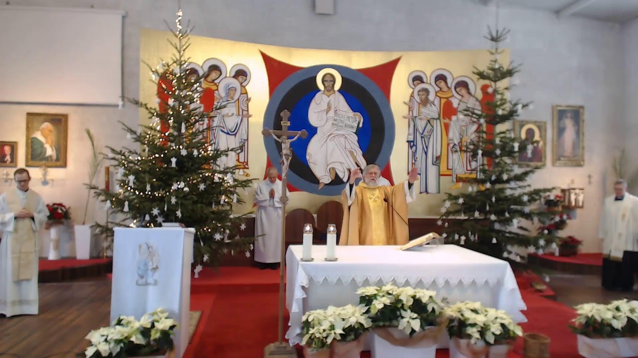 Transmisja Mszy Świętej z Parafii Jana Pawła II Warszawa Bemowo. Niedziela Chrztu Pańskiego