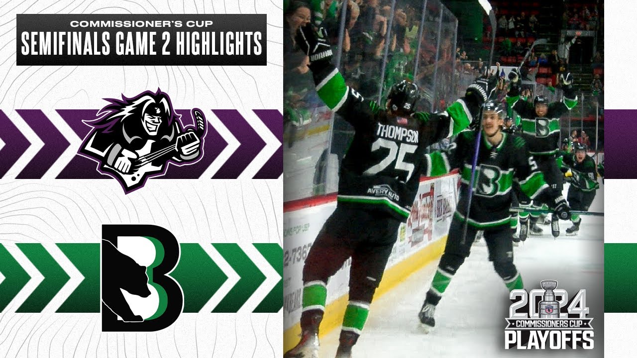 Binghamton Black Bears vs. Motor City Rockers | Commissioner's Cup Semifinals Game 2 Highlights