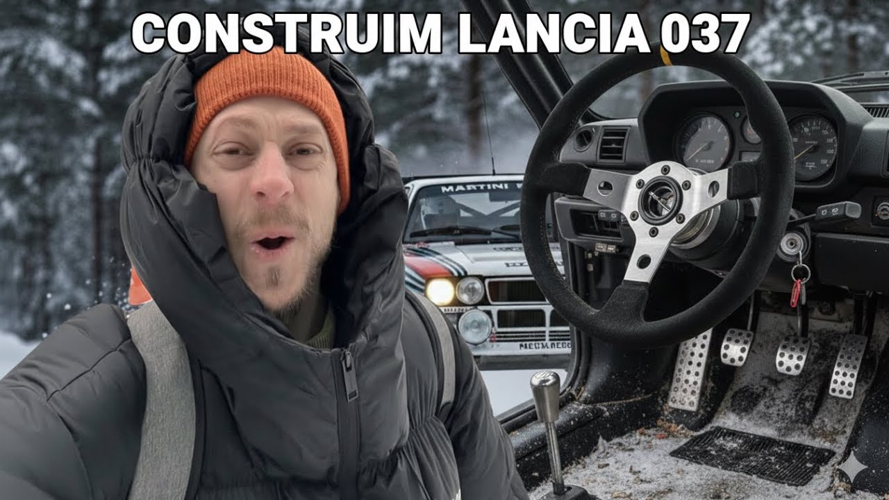 Sistemul de Directie Lancia 037 Rally Macheta 1:8 IXO