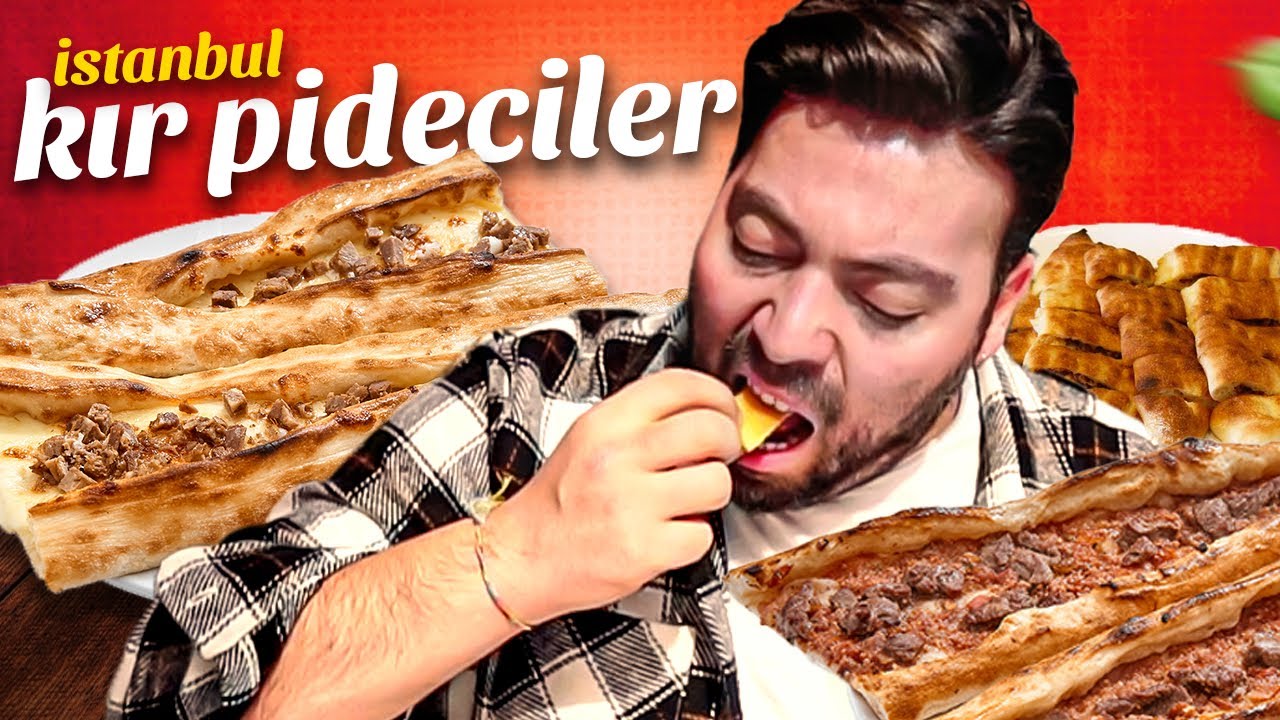 İSTANBUL' UN EN İYİ VE LEZZETLİ KIR PİDECİLERİ !