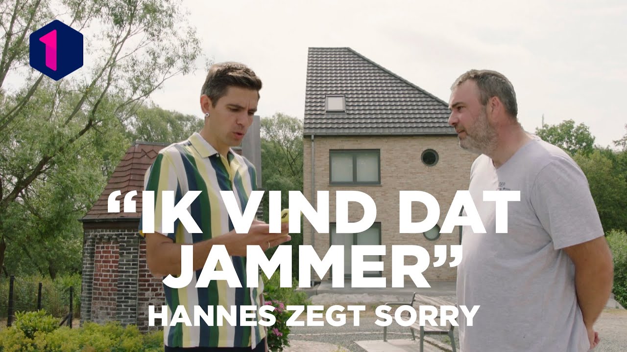 Het halve huis van Ninove I Hannes zegt sorry