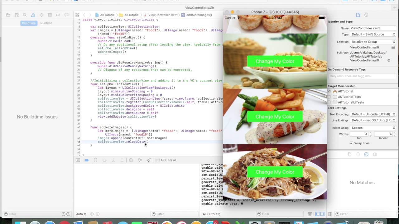 UICollectionView Tutorial in Swift 3 - Part 2