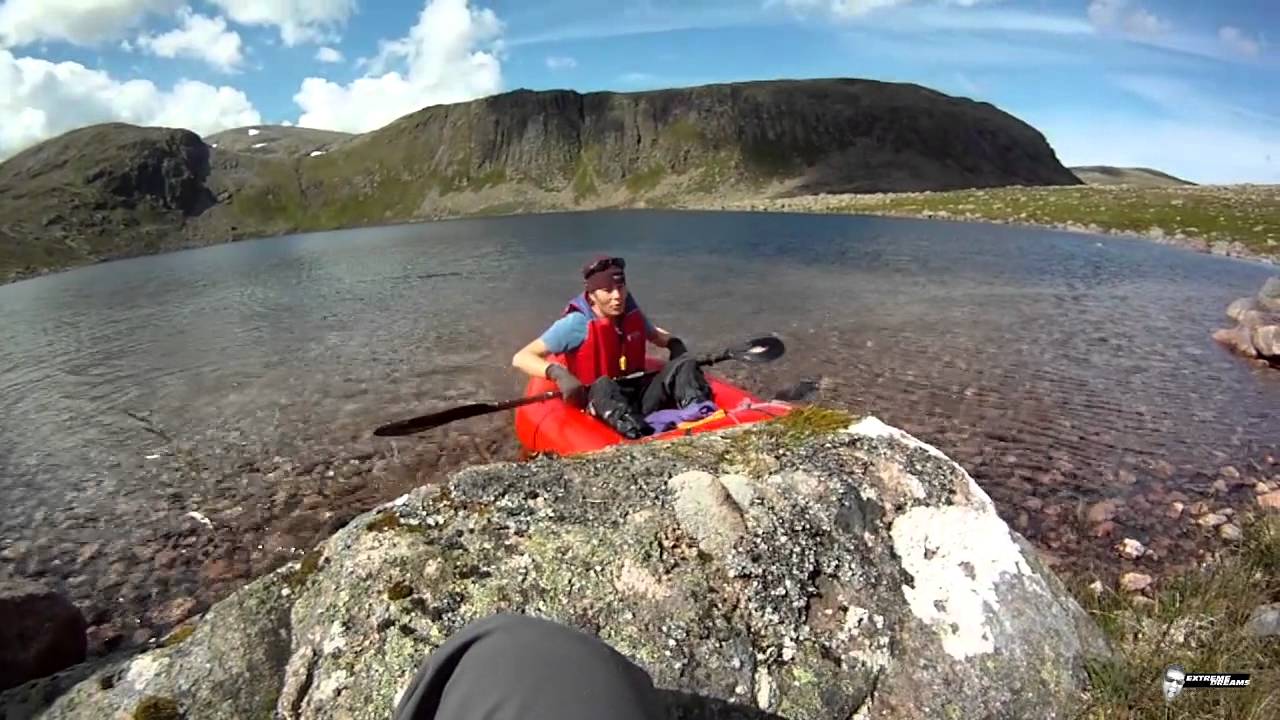 Location X revealed -- Loch Etchachan -- 04/08/12 -- 1st full swim