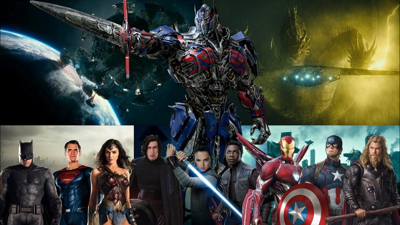 Marvel DC Star Wars Transformers Godzilla franchise - Fan Made Timeline