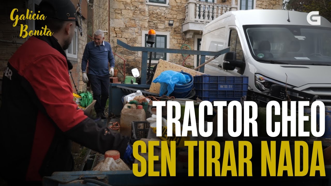 🚜 “O tractor VAI CHEO... pero non se TIRA NADA!” | GALICIA BONITA