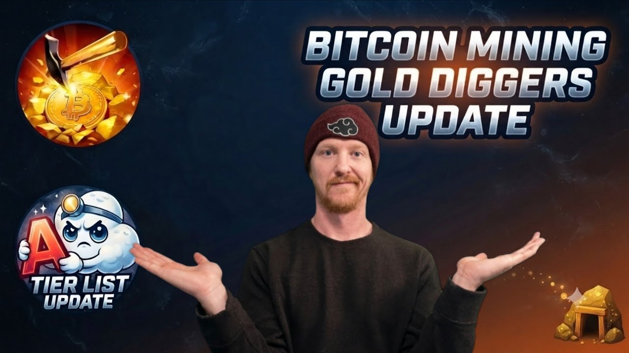 Bitcoin Mining Gold Diggers Update + New Living Tier List!