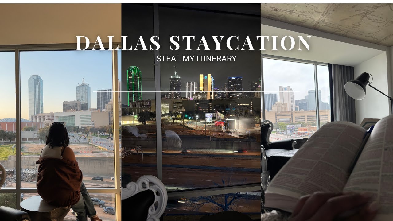 This is your sign to book a staycation |Dallas, Texas, Luxury hotel+Steal my itinerary | 