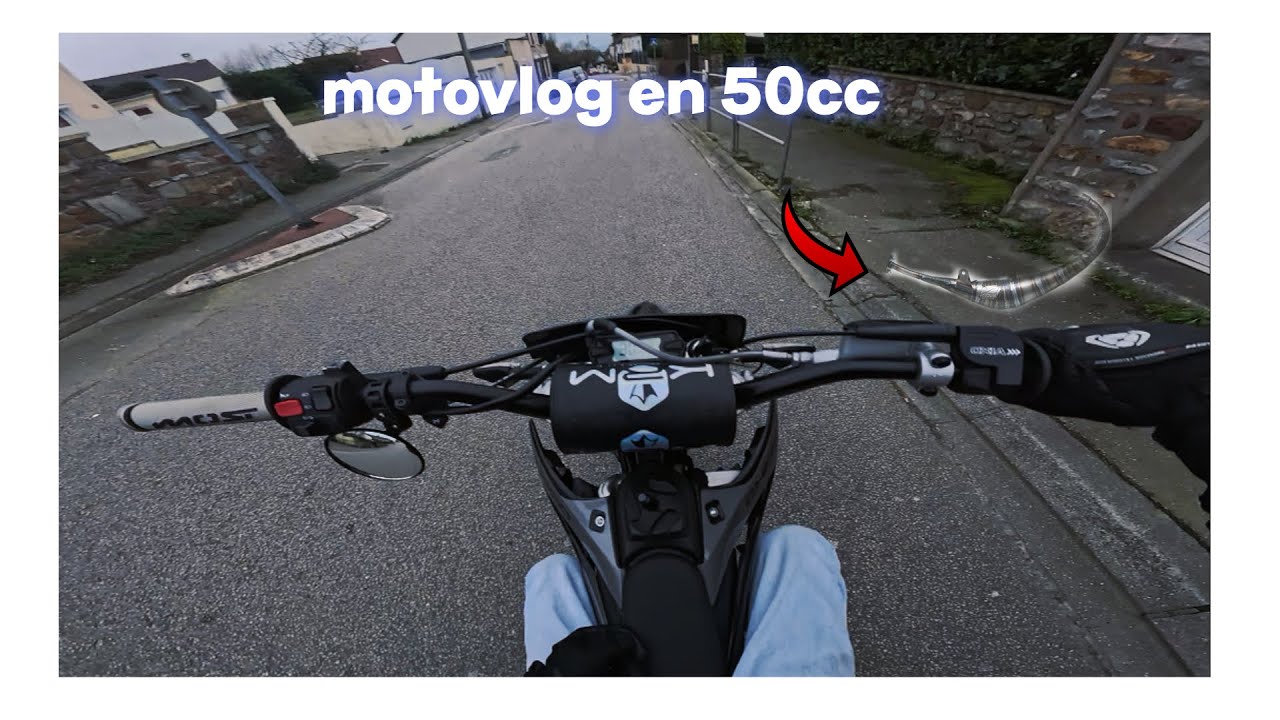 BALADE EN 50CC AVEC LES COPAINS !! (essai du nouveau pot most)