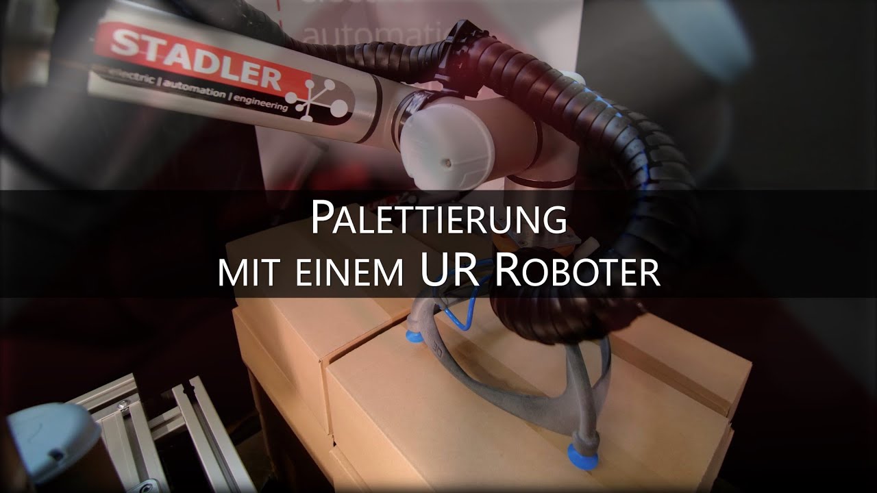 Palettierung mit einem UR Roboter