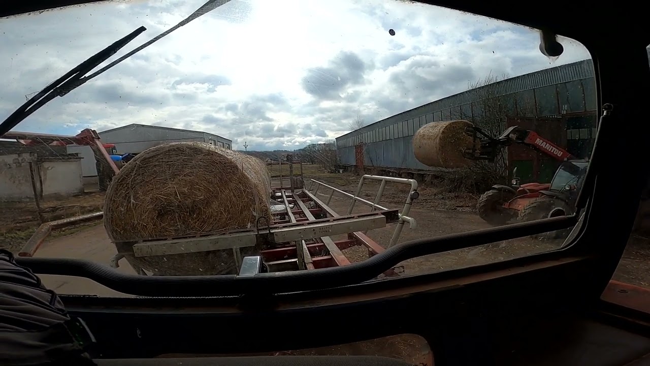 Farmařův VLOG 57# Navážení slámy | Zetor 7245 Horal systém