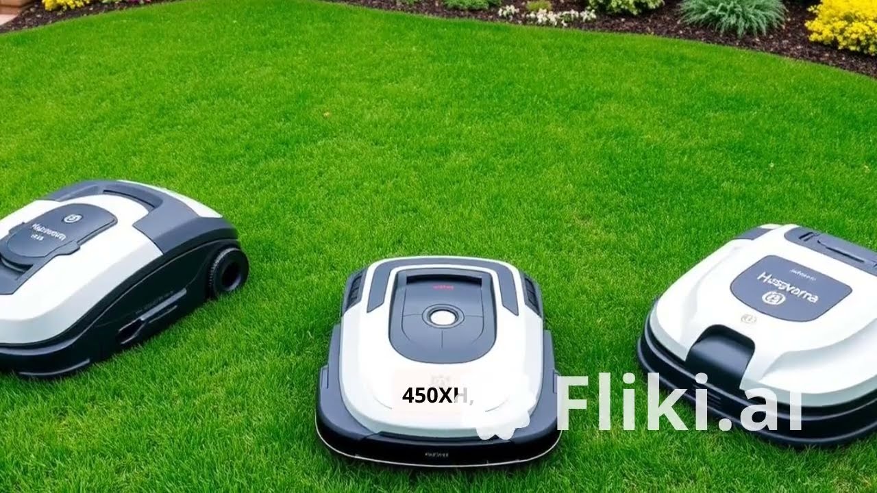 top 3 robotic lawn mowers in 2025 husqvarna automower 450xh and its competitors