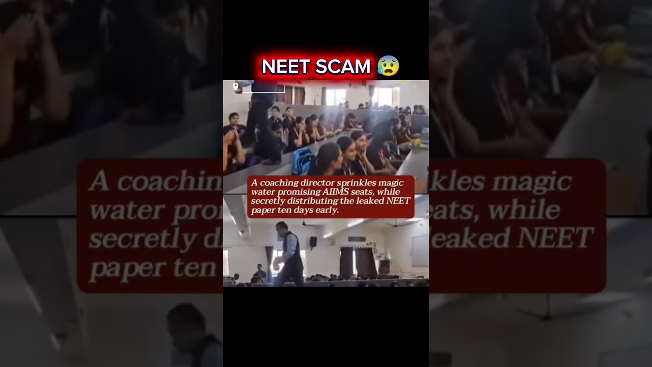 How NEET 2026 PAPER LEAKED 🤡🩺❓#neet#reneet#ntascam#viral#trending#insta#shorts