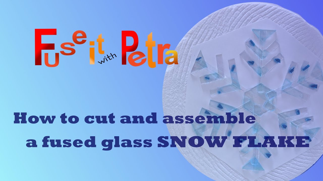 Fused Glass Snowflake by Petra Kaiser