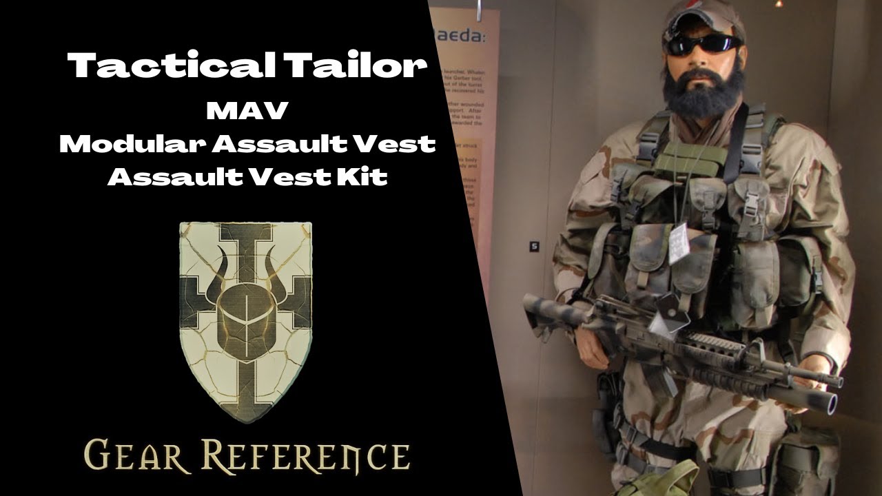 🇺🇸 Tactical Tailor | MAV | Modular Assault Vest kit von 2004 im Fokus