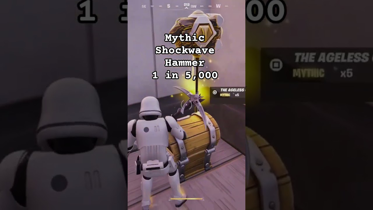Mythic Shockwave Hammer 1 in 5,000