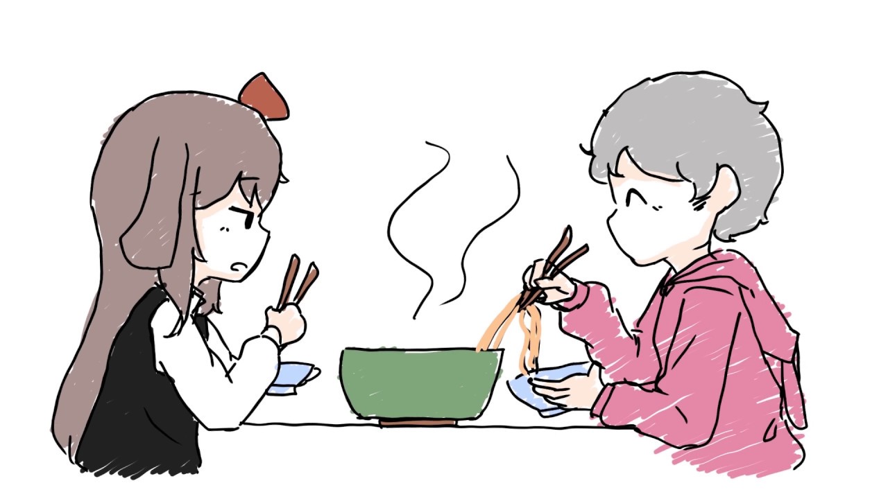 친오빠 라면 끓여주기