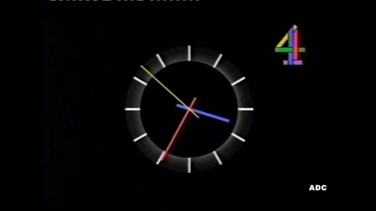 Channel 4 closedown Announcer David McLeod 12th September 1996