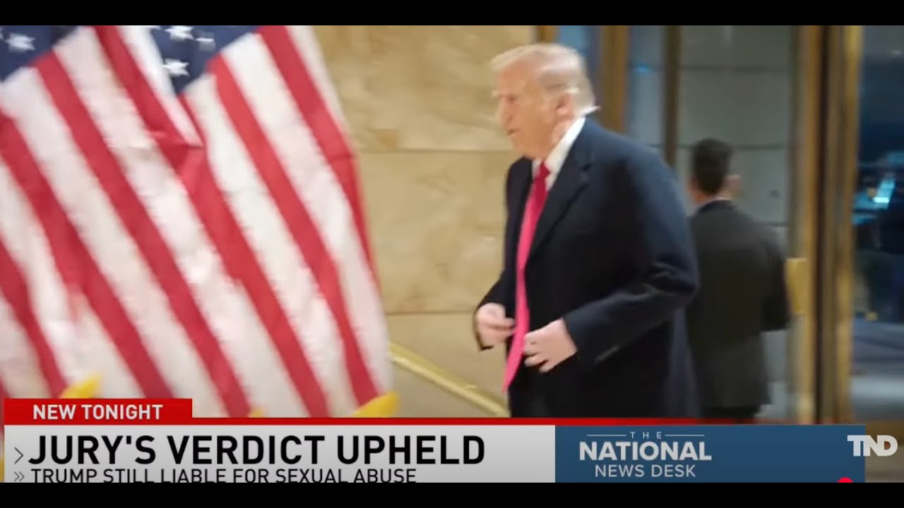 Jury's verdict upheld; Trump still liable for sexual abuse