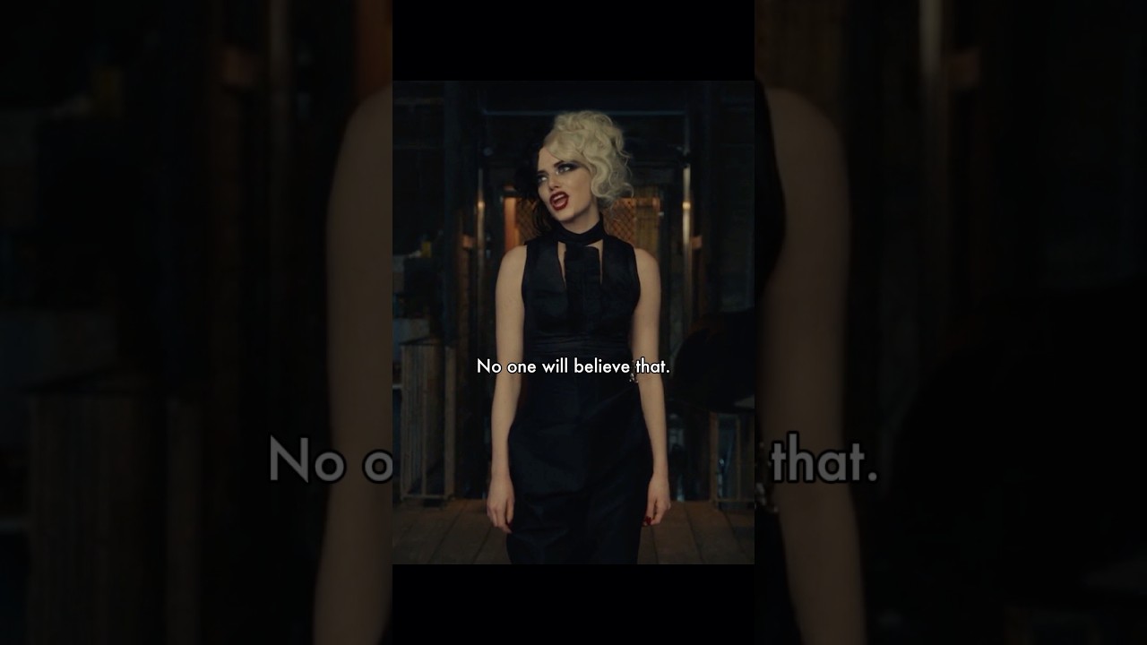 This is between us #Cruella #Cruella2021 #DisneyCruella #EmmaStone #CruellaDeVil #CruellaMovie