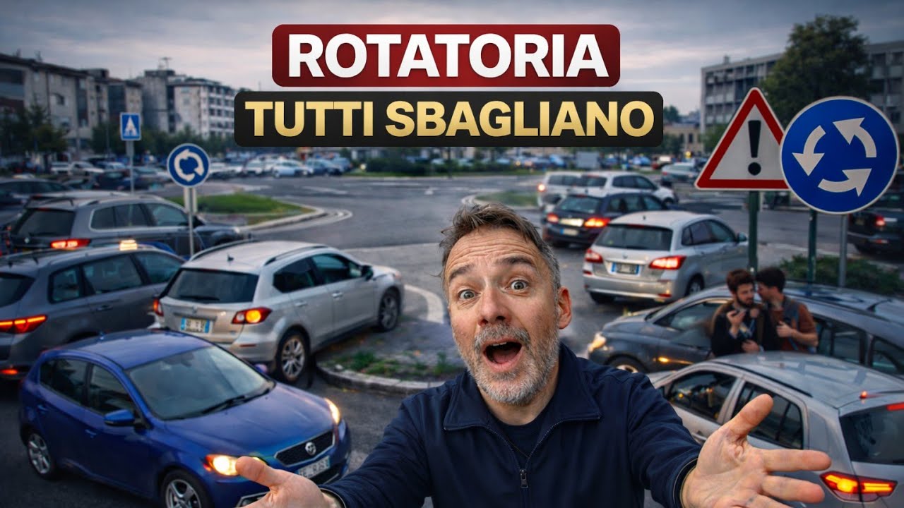 ROTATORIA: Sbagliano tutti! Le regole che nessuno conosce