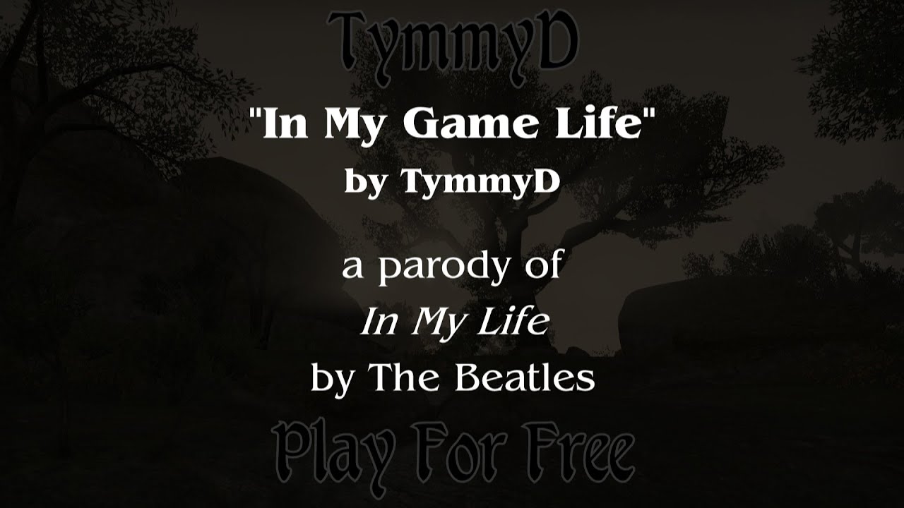 In My Game Life (MMO Parody)