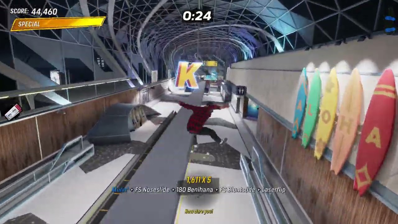 3+4 airport speedrun | 1:06.8