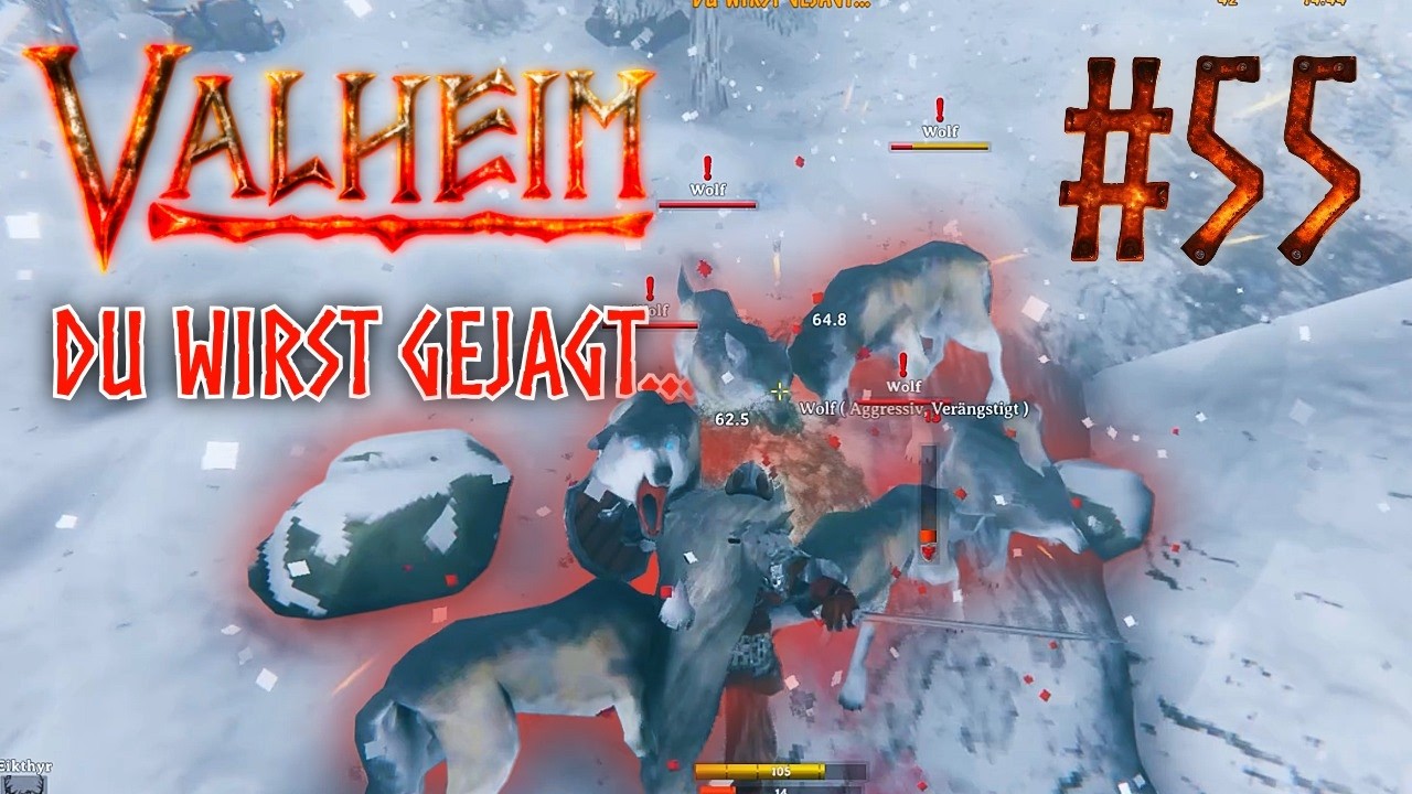WÖLFE NOCH UND NÖCHER - [Folge 55] Lets Play Valheim [Vanilla | Normal Loot | Normal Difficulty]