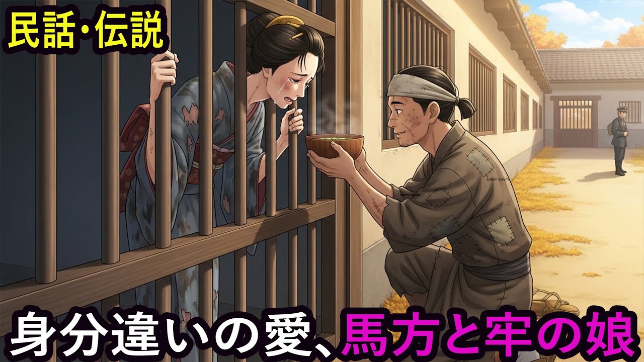 無実の罪で投獄された同心の娘を信じ続けた馬方。五年の沈黙の末に明かされた真実 | 野談 | 伝説 | 昔話 | 説話 | 民話