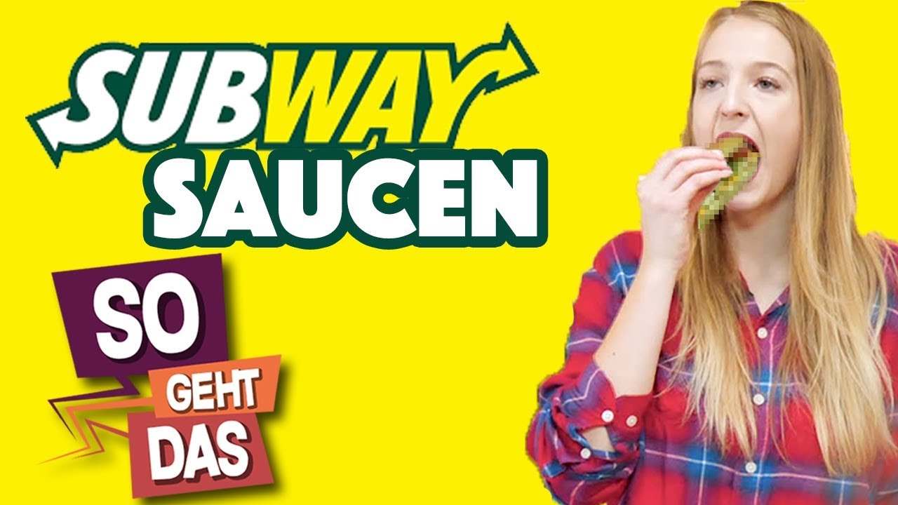SUBWAY SAUCEN selber machen | So Geht Das