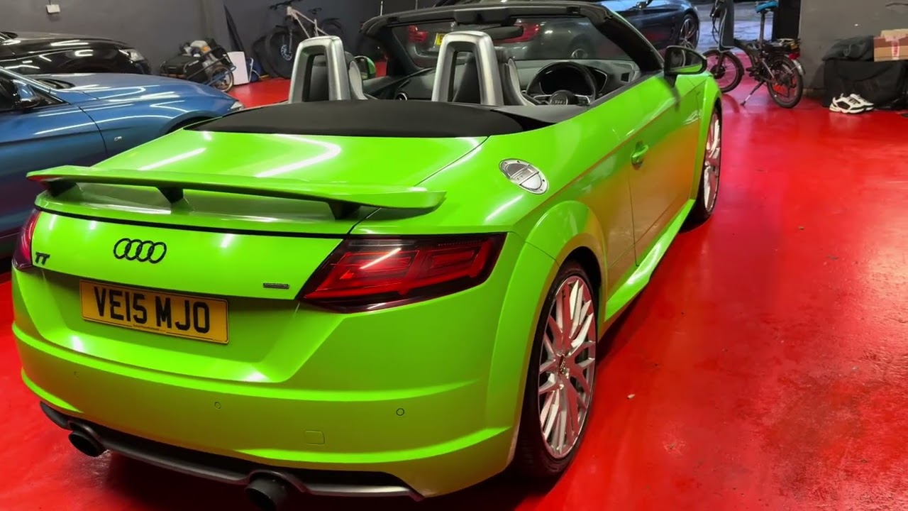 Audi TT 2.0Tfsi Sline Quattro Stronic 2015 Avery Green 
