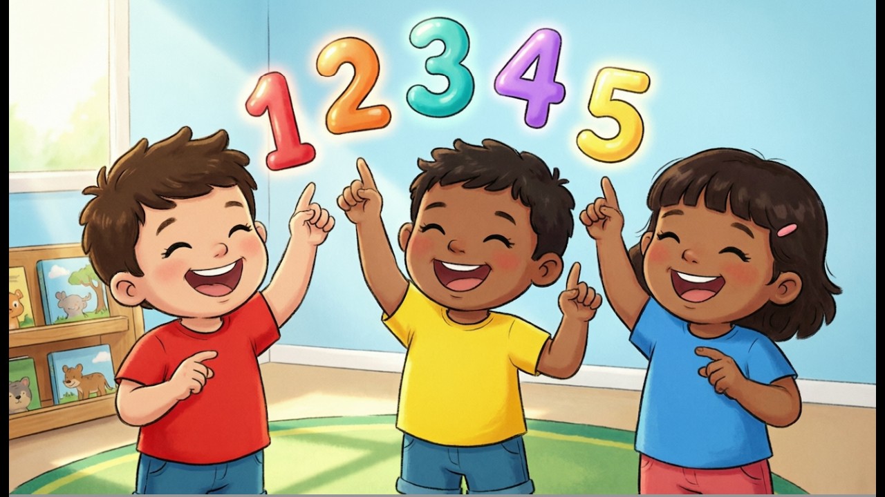 Let’s Count Together! 🔢🎶 | Happy Numbers Song | Smile Kids TV