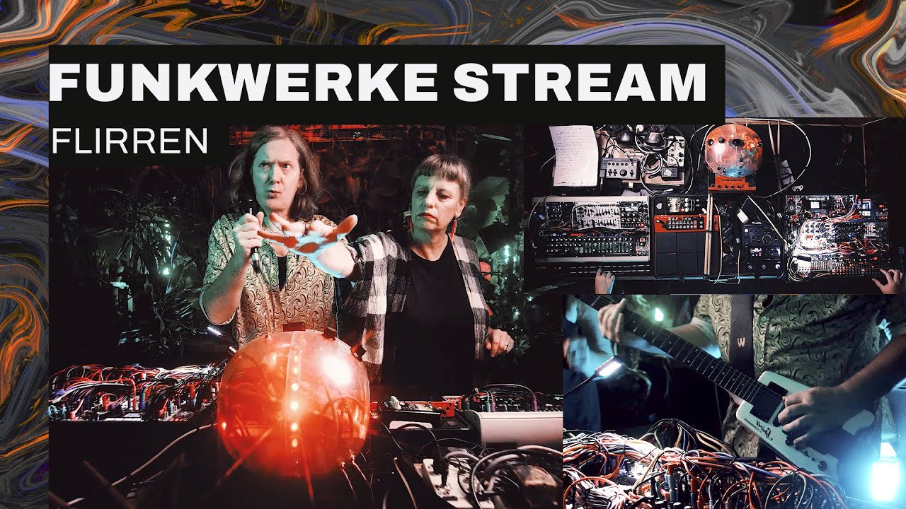 Flirren - Funkwerke Vol. 25 - Groovy Psy Trance #liveperformance #modularsynth