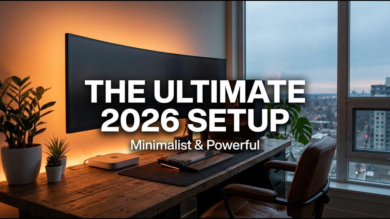 The Ultimate 2026 Desk Setup Guide: Building a Minimalist Productivity Powerhouse