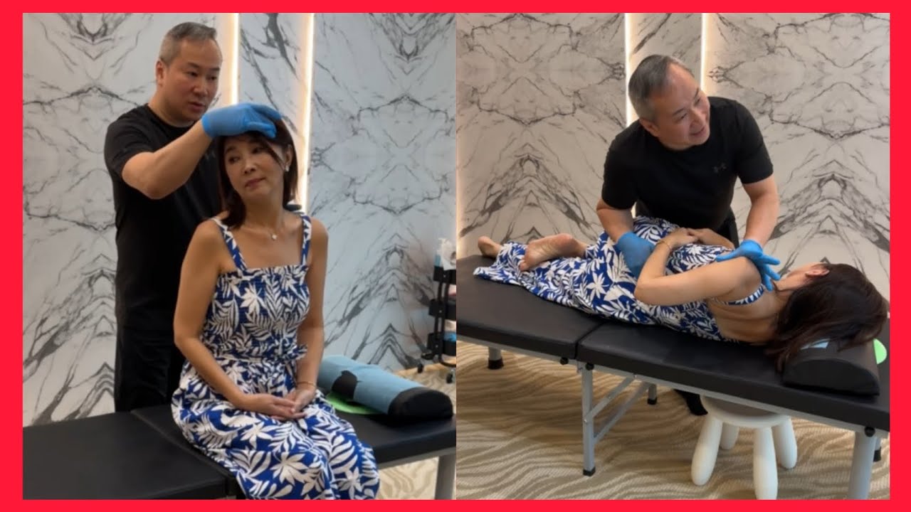Chris Leong Treatment Artist Chen Xiu Huan for Neck and Lower Back Problems😱