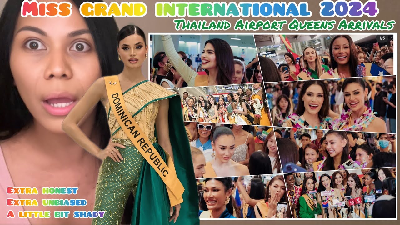 𝙍𝙀𝘼𝘾𝙏𝙄𝙊𝙉 | Miss Grand International 2024 𝗧𝗵𝗮𝗶𝗹𝗮𝗻𝗱 𝗔𝗶𝗿𝗽𝗼𝗿𝘁 𝗔𝗿𝗿𝗶𝘃𝗮𝗹𝘀 | 𝗪𝗵𝗼 𝘄𝗲𝗿𝗲 𝘆𝗼𝘂𝗿 𝗳𝗮𝘃𝗼𝗿𝗶𝘁𝗲𝘀?