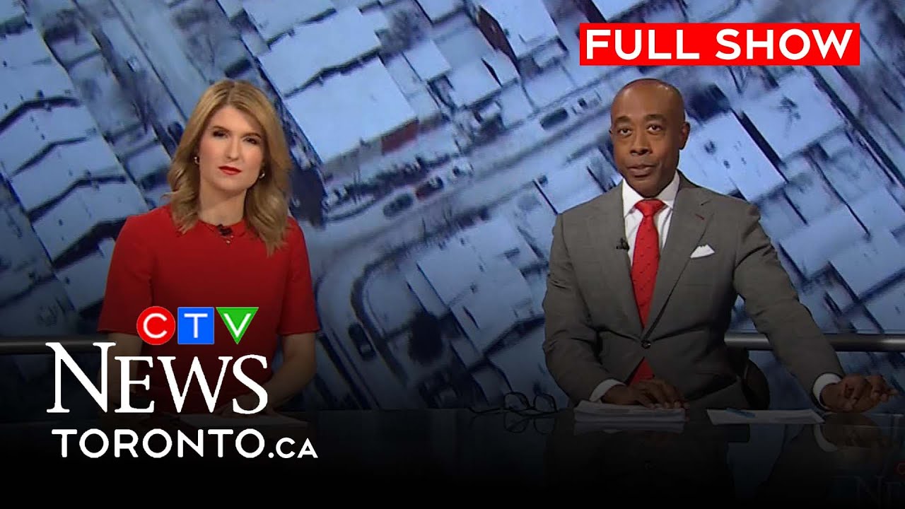 Winter storm warning in effect for Toronto and GTA  | CTV News Toronto at Six for Feb. 14, 2025