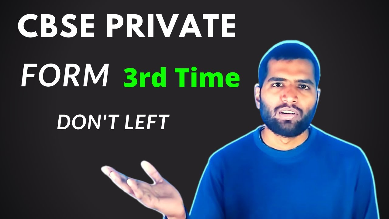 CBSE private failure form Release 3rd Times || 2nd compartment form || CBSE Improvement Form