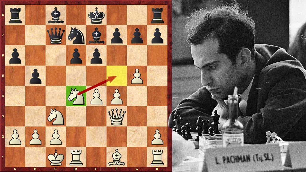 Mikhail Tal Thinks For 40 Minutes And Is Not Daring To Make A Knight Sacrifice