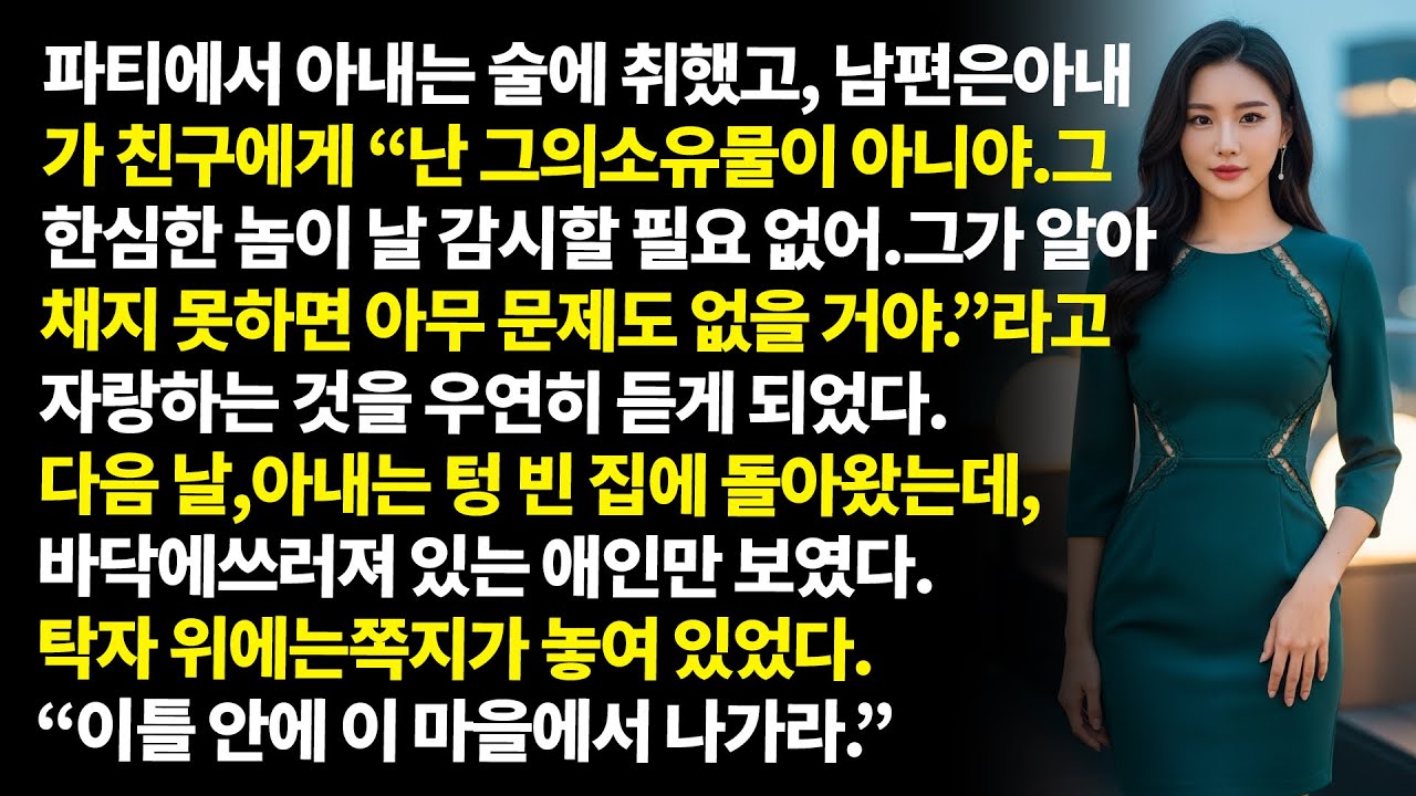 😱 오디오 플레이어가 아내의 불륜을 폭로했다 — 그녀는 완전히 무너졌다 💥🎧